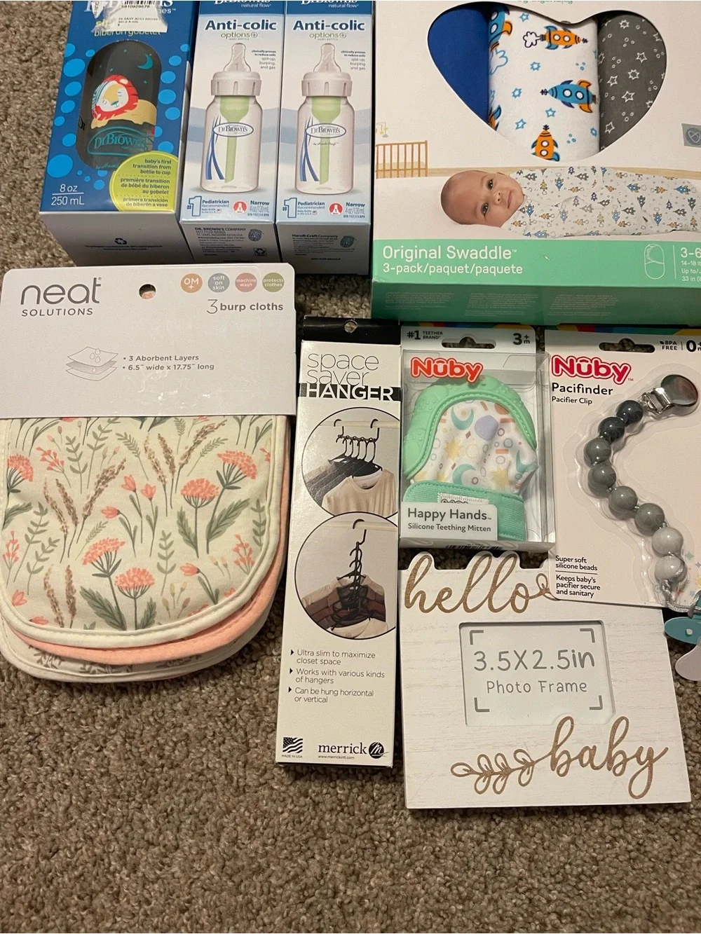 Brand new baby items lot